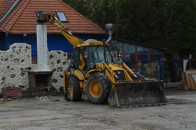 Mala Garden bővítés, építkezé